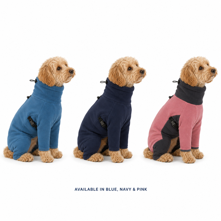 Available in blue, navy and pink