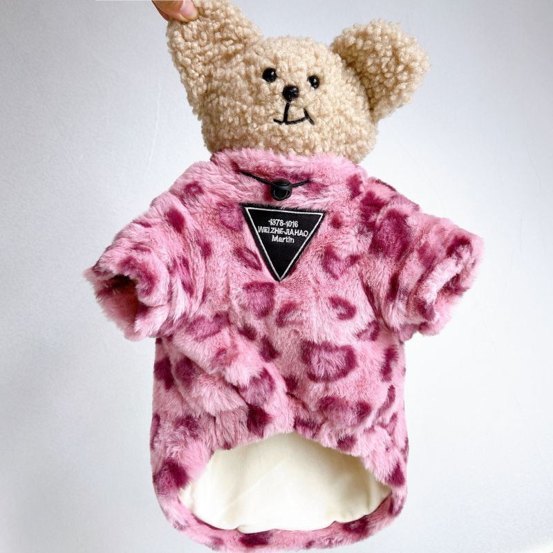 Teddy Cotton Dog Hoodie