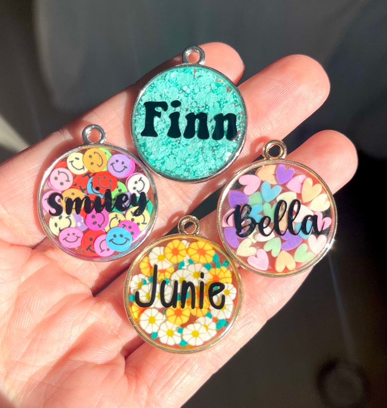 Metal Frame Pet Tags