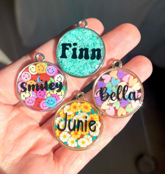 Metal Frame Pet Tags