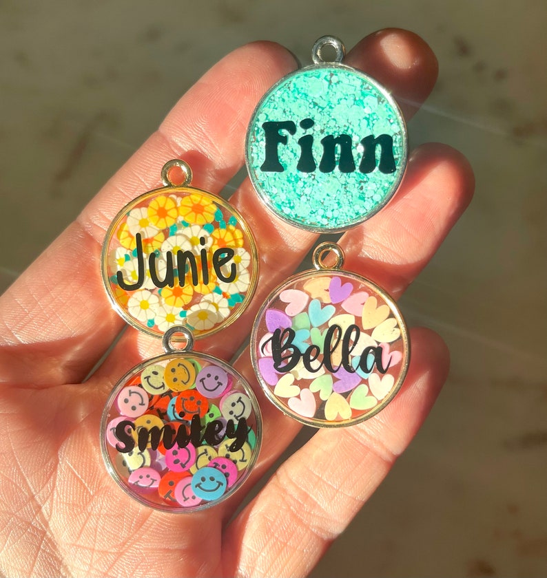 Metal Frame Pet Tags